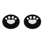 2-Pack Soft Silicone Cute Cat Thumbstick Grips for Nintendo Switch 2 Joy-Con Controllers
