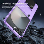 Hard Shell Protective Case with Invisible Bracket for Samsung Galaxy Z Flip 7