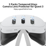 2-Pack Scratch-Resistant Lens Cover for Meta Quest 3 Camera