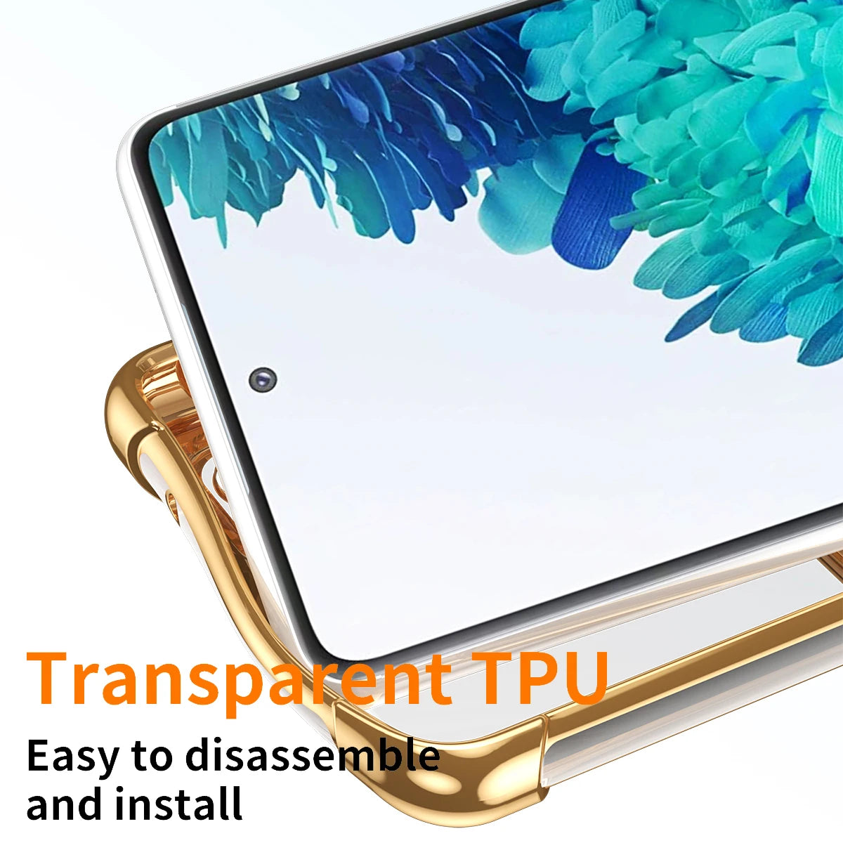 Transparent Soft Case with Card Holder for Samsung Galaxy S26 Series