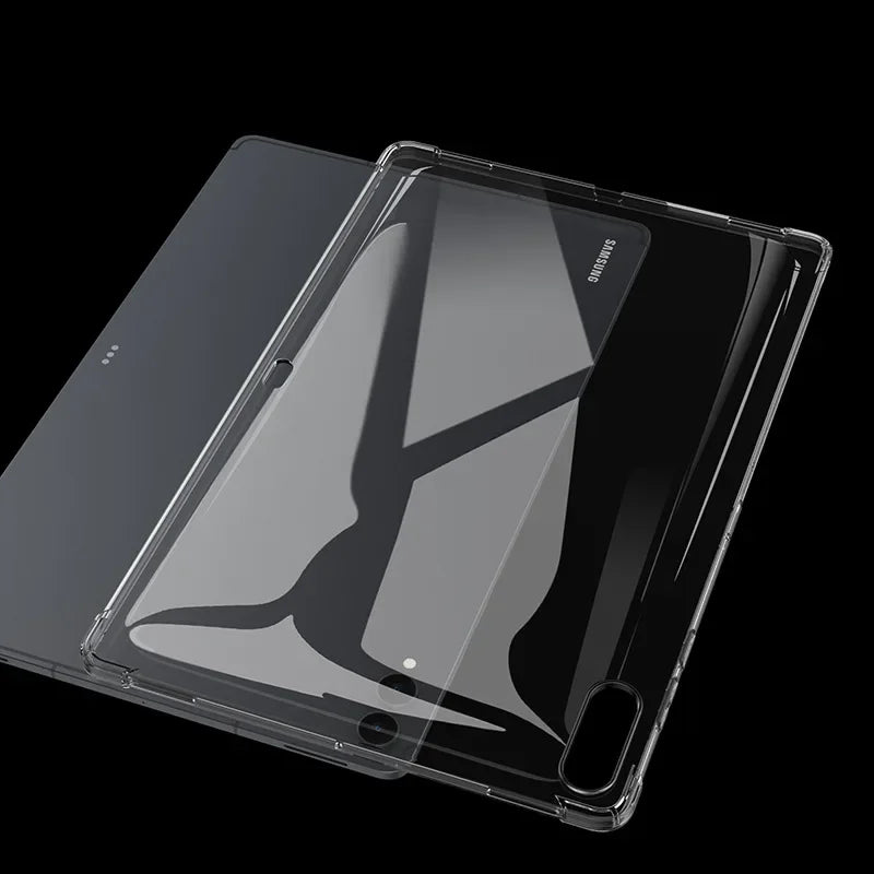 Samsung Galaxy Tab S11 Clear TPU Case with Airbag Corners