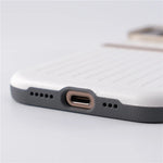 Elegant Suitcase Style PU Leather MagSafe Case for iPhone 16 Series