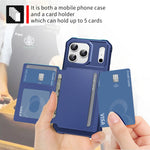 Premium Hard Leather Wallet Case for iPhone 17 Series