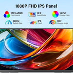 AHXJKA 23.8-Inch 100Hz Portable IPS Monitor