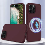 MagSafe-Compatible Silicone Protective Case for iPhone 17 Series