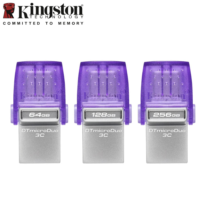 Kingston DataTraveler microDuo 3C Dual Connector USB Flash Drive