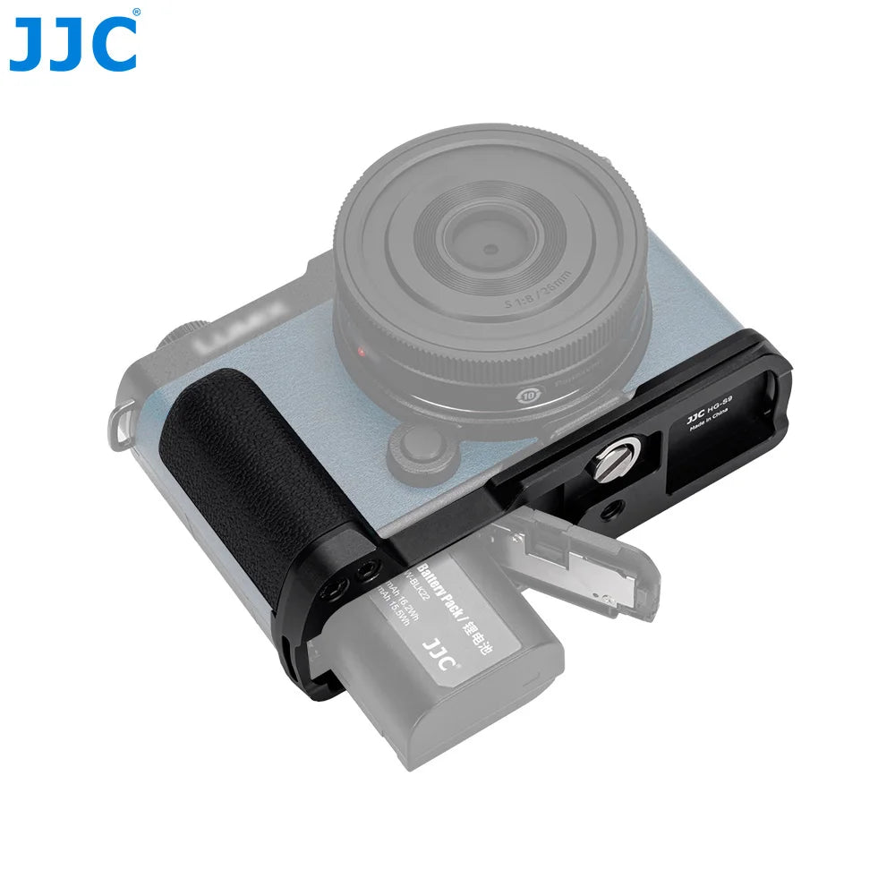 JJC L-Shape Camera Handle for Lumix S9 with Built-in Arca Quick Release Plate