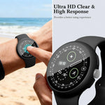 Google Pixel Watch 4 Case with Tempered Glass Screen Protector