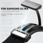 Silicone Carbon Fiber Strap with Magnetic Clasp for Samsung Galaxy Watch Ultra and Samsung Galaxy Watch Ultra (2025)