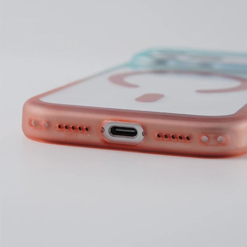 Shockproof Transparent MagSafe Case for iPhone 17 Series