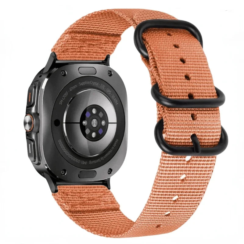 Durable Military Nylon Strap for Samsung Galaxy Watch Ultra (2025)