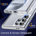 Premium Shockproof Transparent Magnetic Case for Samsung Galaxy S25 Series