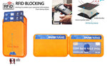 Magnetic Leather Stand Card Holder for iPhone