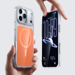 Luxury Transparent MagSafe Case for iPhone 17 Series