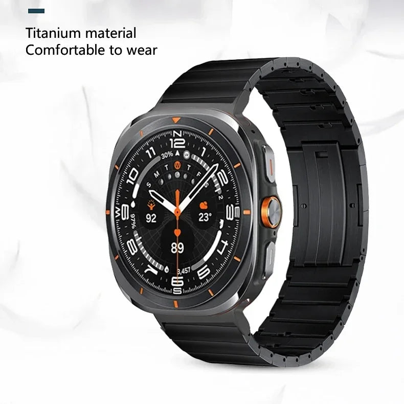 Titanium Metal Quick Release Strap for Samsung Galaxy Watch Ultra and Samsung Galaxy Watch Ultra (2025)