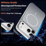 Slim Transparent MagSafe Case for iPhone 17 Series