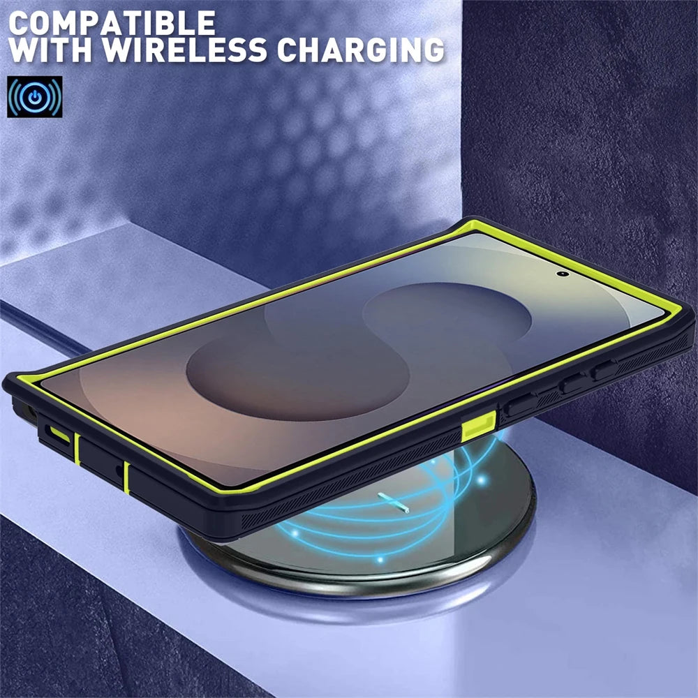 Armor Shockproof Defender Case for Samsung Galaxy S25 Series