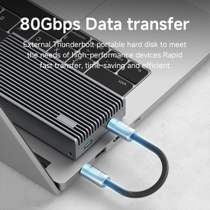 Hagibis 240W USB4 Short Cable