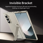 Skin-Feel Shockproof Case with Holder for Samsung Galaxy Z Fold 6