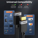 CABLETIME 4K 60Hz HDMI 2.0 Extension Cable