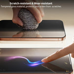 9H Tempered Glass Screen Protector with Quick-Fit Installation Frame for iPhone 17 Series
