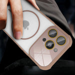 Luxury Skin-Feel Transparent MagSafe Case for iPhone 17 Series