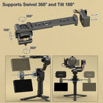 Minifocus Adjustable Camera Monitor Mount