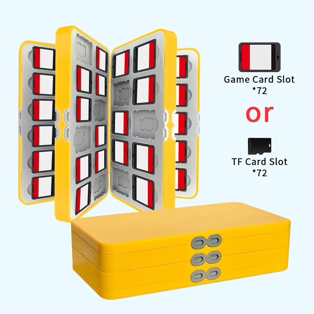 72-Game Card Storage Case