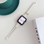 Women’s Slim Sheepskin Leather Strap for Apple Watch