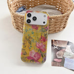 Sparkling Lotus Flower Shockproof Phone Case for iPhone 17 Series