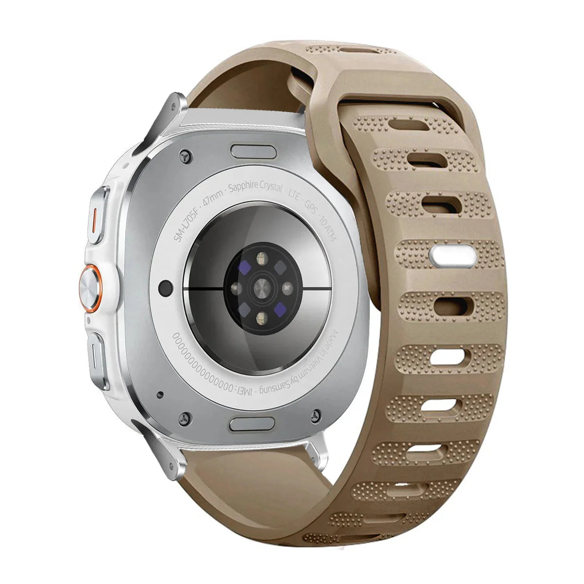 Silicone Sport Wristband for Samsung Galaxy Watch Ultra and Samsung Galaxy Watch Ultra (2025)