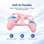 Silicone Controller Cover with Thumb Grips for Steam Controller 2