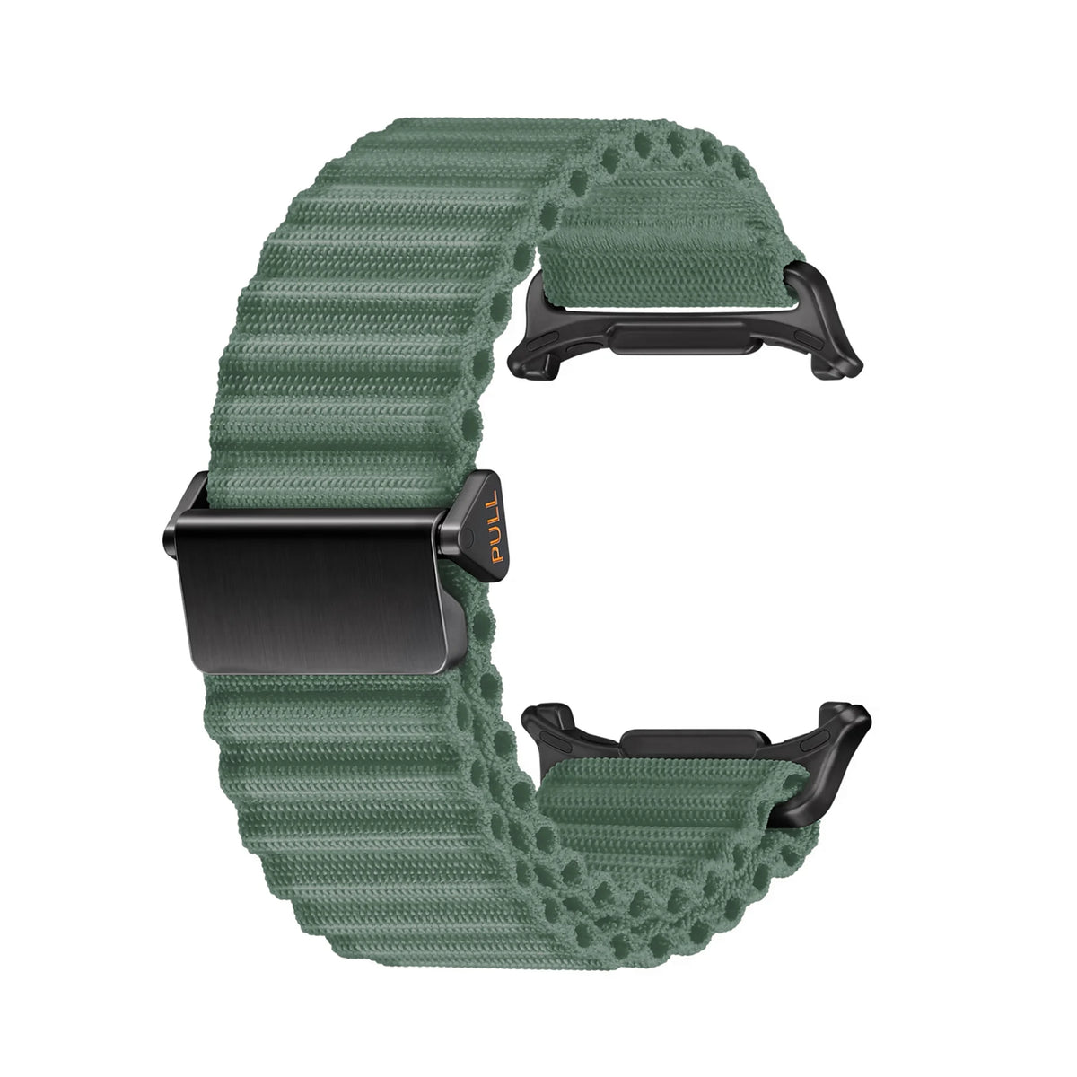 Nylon Braided Quick-Release Watch Band for Samsung Galaxy Watch Ultra 2