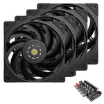 TEUCER  2150RPM Wind Holiness Cooling Fan