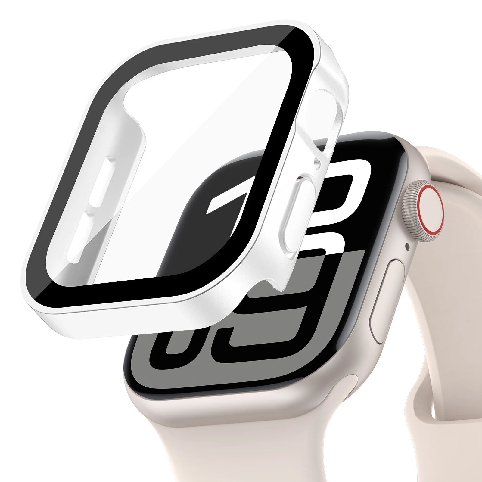 Straight Edge Waterproof Case for Apple Watch Series 10