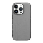 Skin-Friendly Plain Leather + TPU Case for iPhone 16 Series
