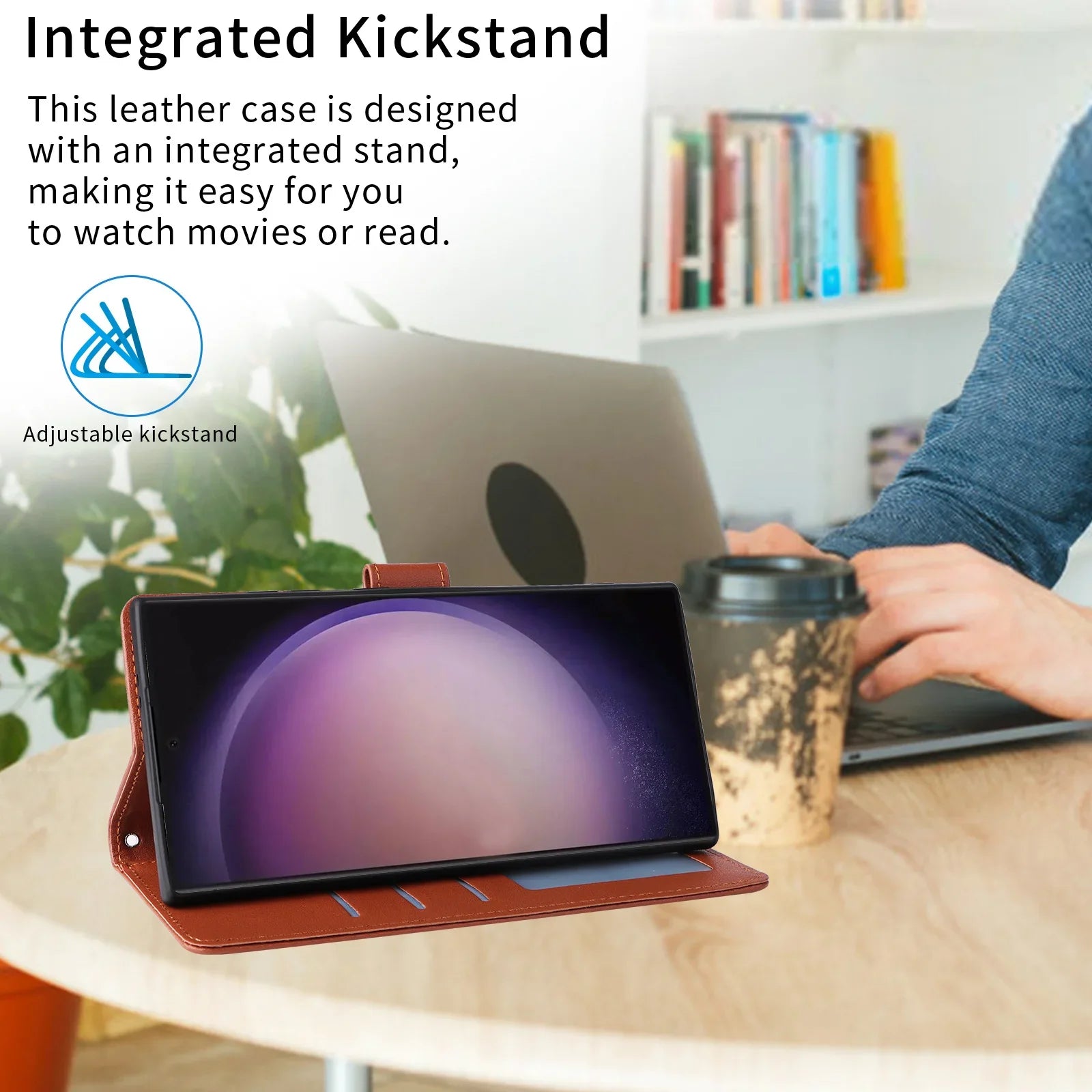 Protective Flip Wallet Case for Samsung Galaxy S25 Series