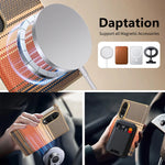 Luxury Magnetic Carbon Fiber Case for Samsung Galaxy Z Fold 8