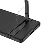 Ultra-Thin Luxury Leather Case with Kickstand for Samsung Galaxy S25 Ultra