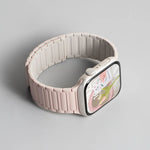 Silicone Replacement Strap with Magnetic Closure for Apple Watch