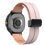 Silicone Magnetic Buckle Strap for Samsung Galaxy Watch 8 /  Galaxy Watch 8 Classic