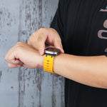 Rugged Silicone Sport Band for Apple Watch