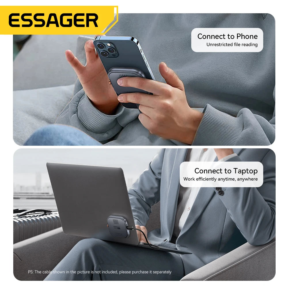 Essager Magnetic M.2 2230 NVMe SSD Enclosure