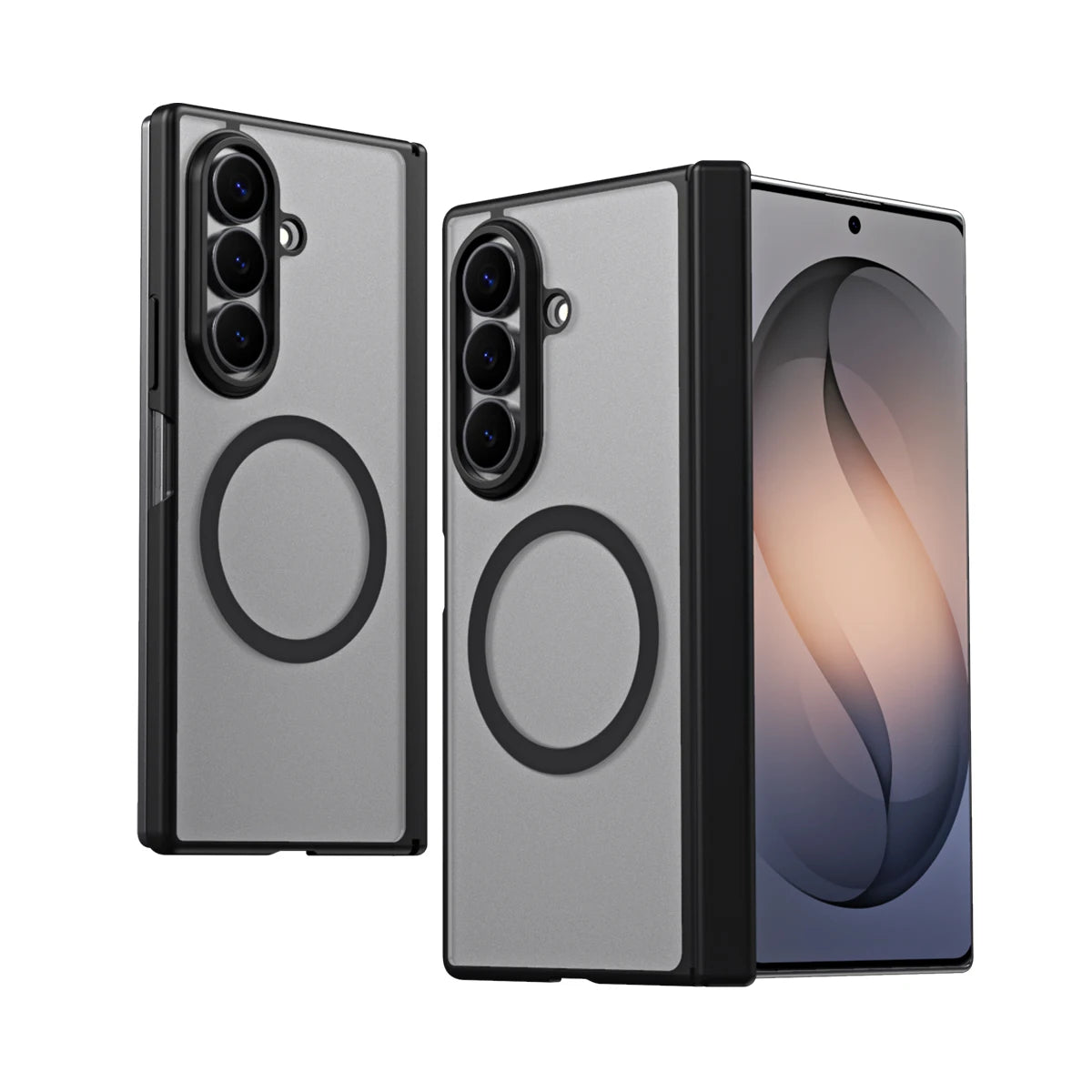 Luxury Business Shockproof Magnetic Case for Samsung Galaxy Z Fold 8 Ultra