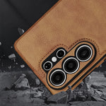 Premium Leather Slim Case for Samsung Galaxy S26 Series
