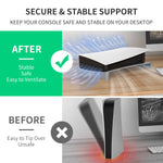 Small Space-Saving Horizontal Stand for PlayStation 5