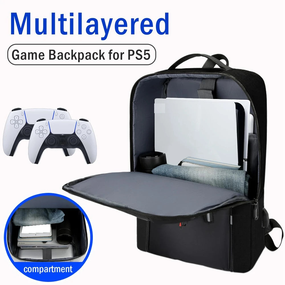 PlayStation 5 Padded Divider Travel Backpack