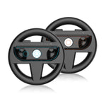 2-Pack Simulated Racing Steering Wheel Attachments for Nintendo Switch 2 Joy-Con Controllers
