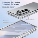 Samsung Galaxy Z Fold 7 Protective Magnetic Case with HD Glass Front Film