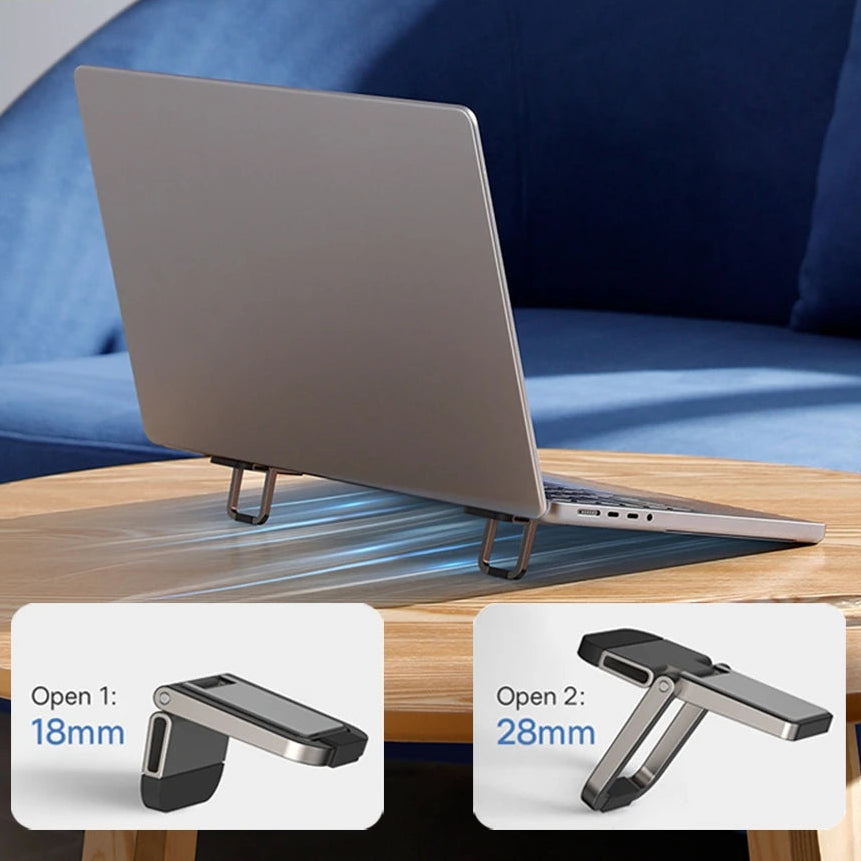 Foldable Aluminum Laptop Stand